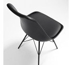 Chaise RALF pieds métal