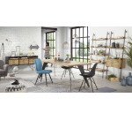 Chaise RALF pieds métal