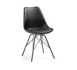 Chaise RALF pieds métal