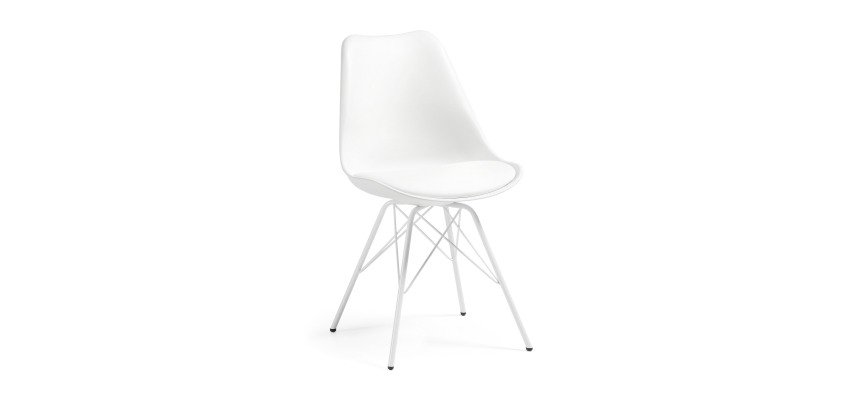 Chaise RALF pieds métal