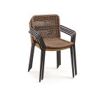 Chaise Ellen en corde, beige