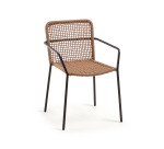 Chaise Ellen en corde, beige