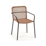 Chaise Ellen en corde, beige