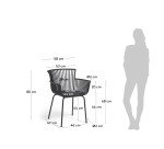 Chaise d'extérieur Surpika