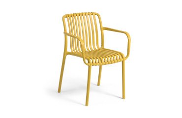 Silla exterior Isabellini amarillo