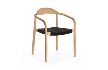 Silla Nina de madera de acacia macizo y cuerda