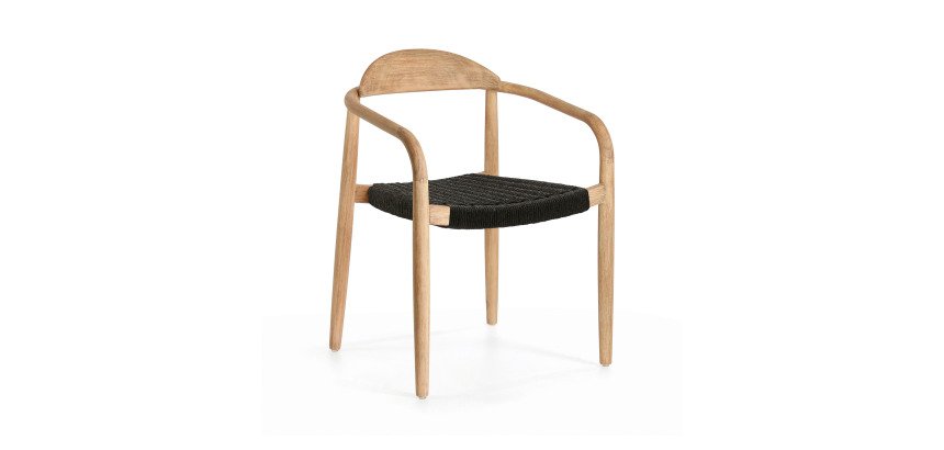 Silla Nina de madera de acacia macizo y cuerda