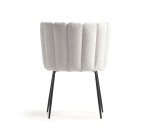 Chaise Aniela, tissu bouclette