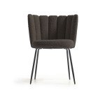 Chaise Aniela, tissu bouclette