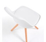 Chaise Ralf blanche