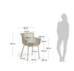 Outdoor chair Surpika