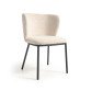 Tabouret Ciselia tissu bouclette