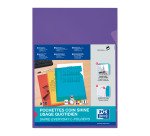 L-mapje plastic Oxford A4 polypropyleen 12/100e transparante kleuren - zakje van 10