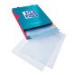 L-mapje plastic Shine Oxford A4 polypropyleen 12/100e transparant kleurloos - pak van 100