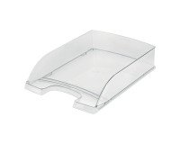 Mail basket Leitz Plus crystal