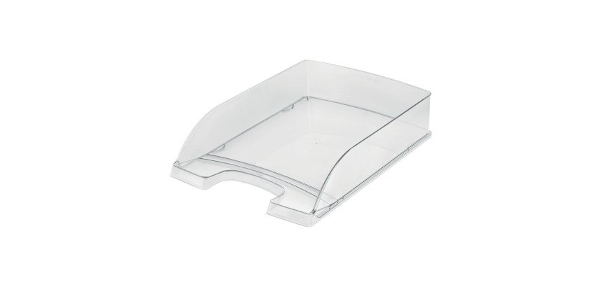 Corbeille à courrier Leitz Plus cristal