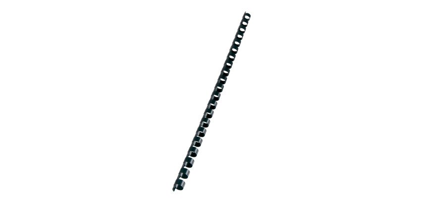 Binderücken Plastikringe CombiBind GBC 10 mm schwarz - Packung mit 100