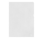 Chemise coin plastique Esselte A4 polypropylène 12/100e incolore - Paquet de 10