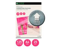 Pochettes de plastification Leitz iLAM A4 2 x 125 µ brillantes - Boite de 25