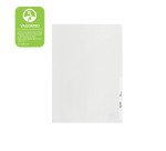 Chemise coin plastique LEITZ RECYCLE A4 polypropylène 13/100e recyclée incolore- Paquet de 100