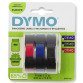 Ruban vinyle 3D Dymo couleur assortie écriture blanche 9 mm S0847730 - Blister de 3