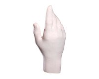 Guantes desechables para uso alimentario Mapa Solo 988, látex con polvo, blanco - Caja de 100 guantes