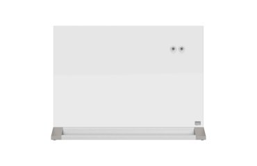 Scheidingsscherm werkpost in magnetisch glas H 44,5 x B 58,5 cm Nobo