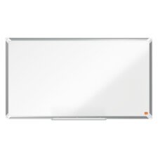 Tableau blanc laqué Premium+ 16/9e Nobo