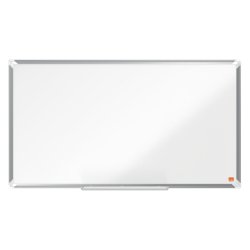 Tableau blanc laqué Premium 16/9e H50 x L89 cm Nobo