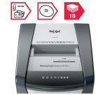 Rexel Momentum Extra XP418+ Cross-Cut Shedder Jam Fee Technology Security Level P-4 18 Sheets