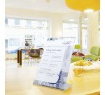 Espositore Da Tavolo a L A4 Durable - Portamenu