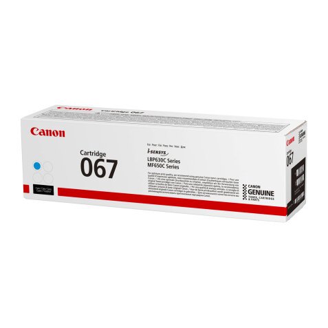 Canon 067 Toner separate colours for laser printer
