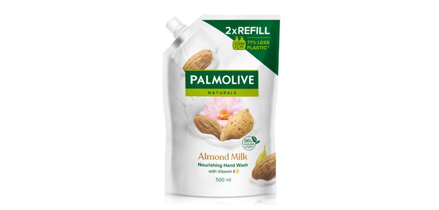 Waszeep Palmolive voedend amandel - vulling 500 ml