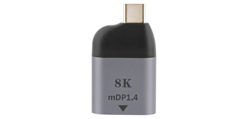 Adaptador USB-C a Mini DisplayPort 8K TnB