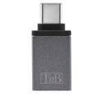 Hub USB-A/USB-C en aluminio a 4x USB-A con adaptador USB-C de TnB