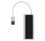 Hub USB-A/USB-C en aluminio a 4x USB-A con adaptador USB-C de TnB