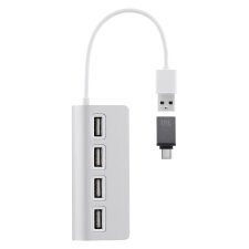 Hub USB-A en aluminio a 4x USB-A TnB