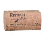 Handdoeken Zig-Zag Renova Love & Action - Doos van 2700 vellen