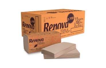 Essuie-mains Zig-Zag Renova Love & Action