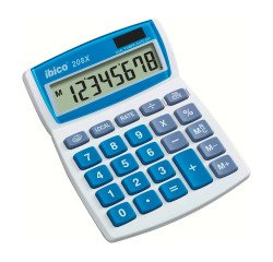 Calculatrice de bureau Ibico 208X - 8 chiffres
