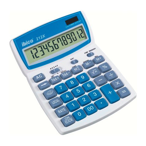 Desk calculator Ibico 212X - 12 digits