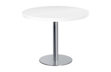 Mesa de reunión Ecla Ø 100 cm pata cromada