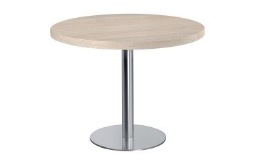 Mesa de reunión Ecla Ø 100 cm pata cromada