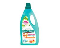 Désinfectant nettoyant multi-uages Sanytol 94 % végétal, agrumes