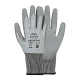 Guanti antitaglio D Cofra Carver in poliuretano grigio, 12 paia