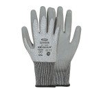 Guanti antitaglio D Cofra Carver in poliuretano grigio, 12 paia