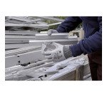 Guanti antitaglio D Cofra Carver in poliuretano grigio, 12 paia