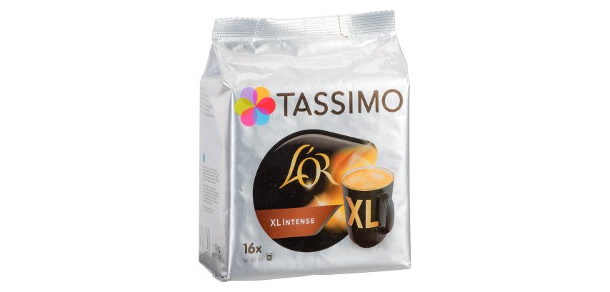 Coffee capsules Tassimo L'Or XL Intense - Pack of 16