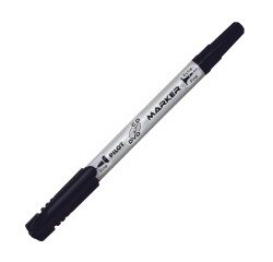 Permanent Marker Pilot Twin double fine and medium point black