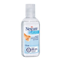 Hydroalcoholische gel ontsmettend Nexcare 3M - fles van 75 ml